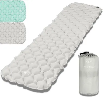 Image de Matelas pneumatique d'extérieur ultra-léger, idéal pour la randonnée et le camping