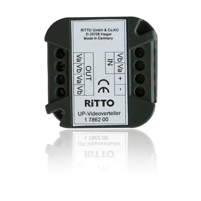 Image de Ritto 1786200 Répartiteur vidéo encastré 44x44x27mm (1786200)