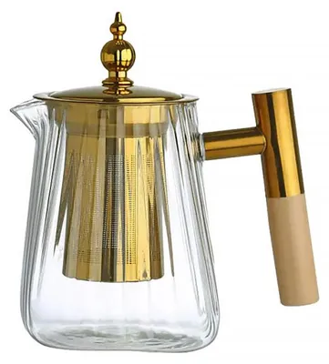 Produktbild von Glas-Teekanne mit Filter, 600 ml
