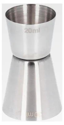 Produktbild von Cocktail-Messbecher 20 Ml und 30 Ml, Jigger für die Bar, doppelköpfiger Edelstahl-Messbecher