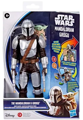 Produktbild von Hasbro SW The Mandalorian & Grogu Kopfgeldjäger