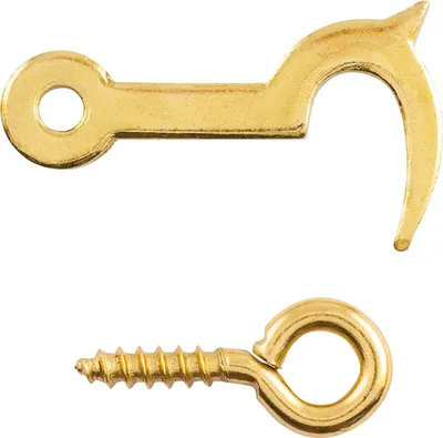 Produktbild von SCHMALE Kassettenhaken mit Ringschraube 30 mm, Stahl vermessingt
