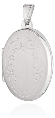 Obrázok produktu pre Prívesok s motívom NKlaus, striebro 925, matný povrch, rozmer 24x17 mm