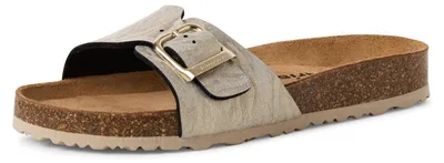 Produktbild von Tamaris Pantolette Damen Flach metallic,EU 42