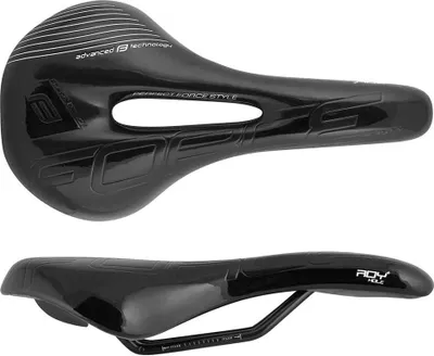 Zdjęcie produktu dla Force Roy Hole+ Sport Saddle Black 140 mm Stal nierdzewna Siodełko