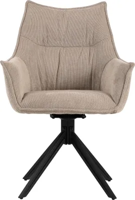 Produktbild von Diningsessel Ginosa - drehbar - beige
