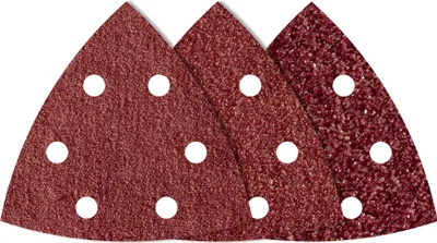 Produktbild von Wolfcraft Haftschleifblätter K60 K120 K240 105 mm 20 Stück