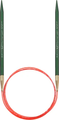 Produktbild von addiChristmas Lace Rundstricknadel, Länge 80 cm Stärke 5