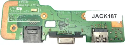 Immagine prodotto di Presa di alimentazione Presa di alimentazione Scheda USB LAN VGA compatibile per P/N: 48.4AQ03.021