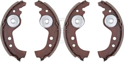 Imagen del producto de Kit de freno de tambor, diámetro 185 mm, ancho 31 mm, con sistema ABS, compatible con, entre otros, el FIAT UNO