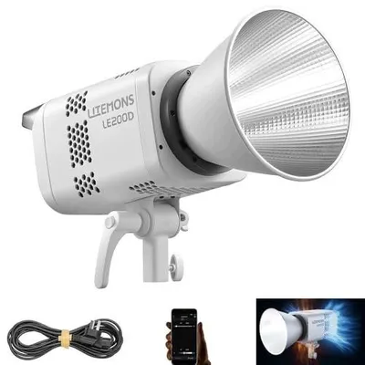 Zdjęcie produktu dla Lampa wideo LED 220 w godox oświetlenie studyjne 5600K CRI96