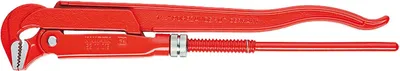 Zdjęcie produktu dla Knipex Rohrzange 560 mm, Czerwony, Szwedzki klucz do rur, Czerwony, 90°, 560 mm, 82 mm