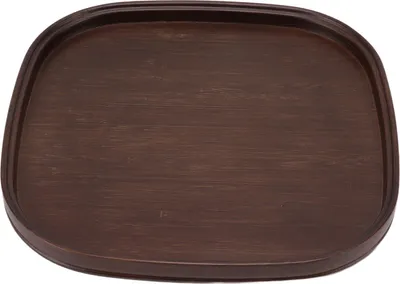 Image de Plateau à Thé Bambou Teaboard Refreshment Dried Fruit Teacup Serving Plate Walnut Wood Color S