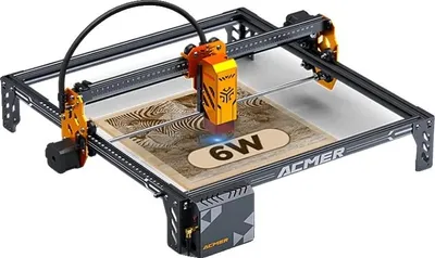 Obrázek produktu pro Laserová gravírka, přesné gravírování, všestranná kompatibilita, 6W