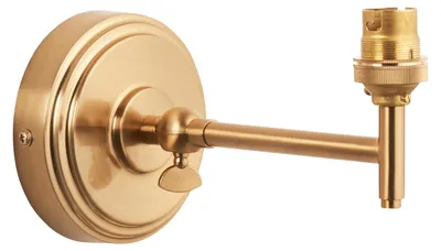 Immagine prodotto di Applique STEP FOLD in ottone spazzolato 1xB22x60W metallo, dimensioni: 11x10x19,6 cm, IP20, Endon