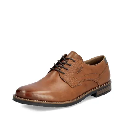 Immagine prodotto di Rieker scarpe stringate da uomo in vera pelle marrone, Uomo:46 EU