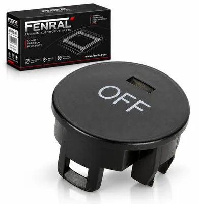Produktbild von Klima OFF Tastenkappe Schwarz kompatibel für BMW E60/E61 E63/E64 Klimabedienteil