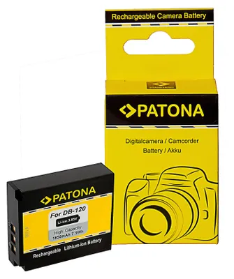 Produktbild von PATONA Akku für Ricoh DB-120 1850mAh für GR IV