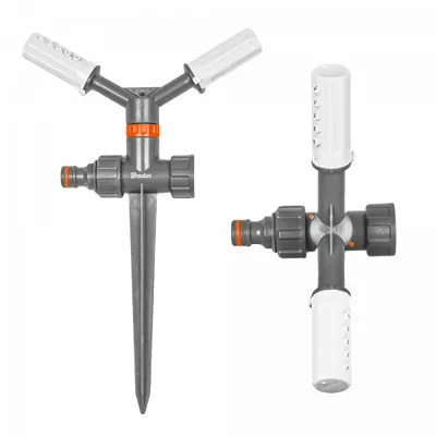 Produktbild von BRADAS 2-Arm-Drehsprinkler auf Spike - Blister