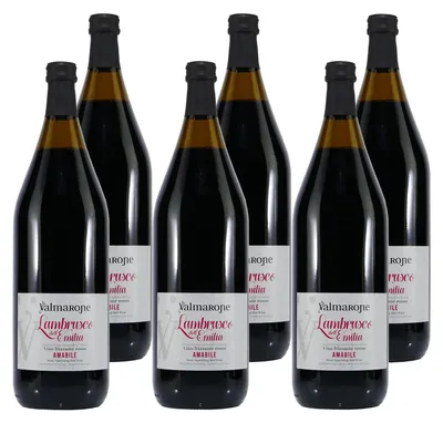 Produktbild von Valmarone Lambrusco Perlwein -lieblich- (6 x 1,5L)
