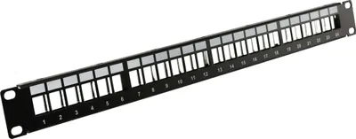 Produktbild von RED4POWER Patchpanel KPP-19-24, 19", 24-port