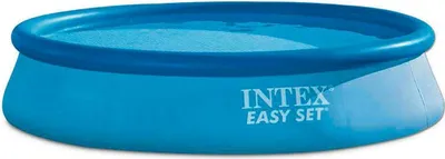Image de INTEX Piscine gonflable - Easy Set Pools® Ø 396 x 84 cm, couleur : bleu ; 128143NP