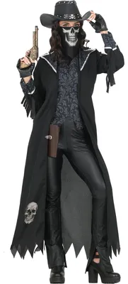 Produktbild von Gothik Cowgirl Kostüm für Damen - L (42-44)