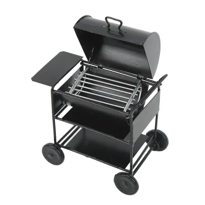 Obrázek produktu pro Domeček pro panenky Mini BBQ Grill,Mini BBQ Grill Oven Model,1/12 BBQ Grill Oven Model,1/12 BBQ Grill Model,Domeček pro panenky Miniature BBQ Grill,Dekorace pro panenky
