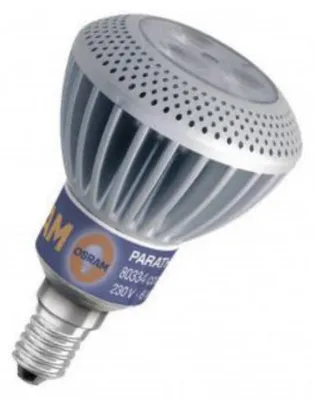 Produktbild von Osram LED Parathom R50 Reflektor 6W = 40W E14 grün Spot 15°