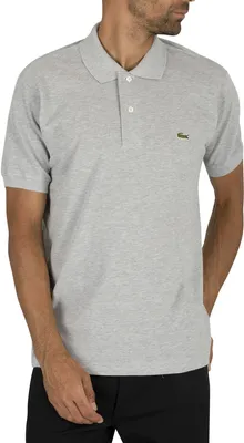 Produktbild von Lacoste Herren Logo-Polo-Shirt, Grau L