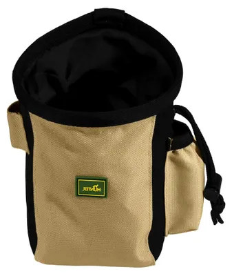 Produktbild von Bugrino Gürteltasche, Futterbeutel, Leckerlitasche, für Training und Ausbildung, L, schwarz/beige