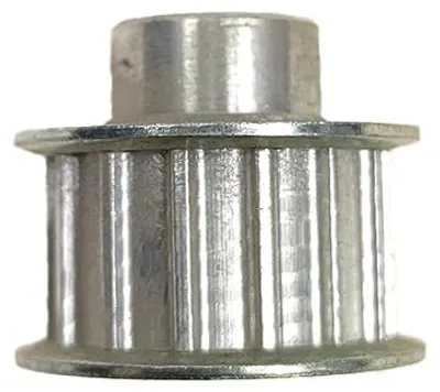 Produktbild von Zahnriemenscheibe, P: 5 Mm, 19 Zähne, Riemen 6 Mm, Aluminium, T2, Ozdowski