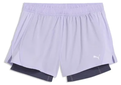 Immagine prodotto di PUMA Pantaloncini da corsa da donna Velocity 3" 2-in-1, taglia 3XL, color lavanda chiaro