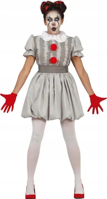 Produktbild von Horrorclown Mädchenkostüm 'The '