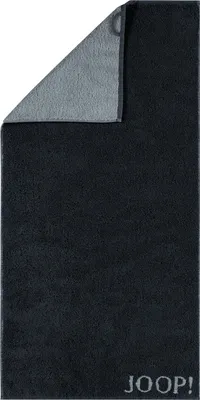 Produktbild von Joop! Handtuch Classic Doubleface" schwarz 50x100 cm"