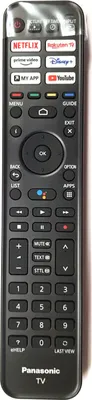 Produktbild von Originale Panasonic TV Fernbedienung TX-43LX800E | TX-43LX810E | TX-43LXF887 | TX-43LXN888