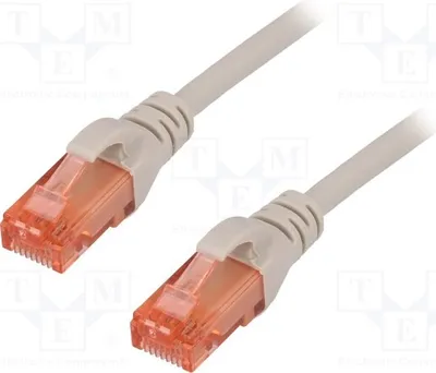 Produktbild von 1x 6 5m  grau   Cu 2 DK-1617-050 RJ45-Kabel