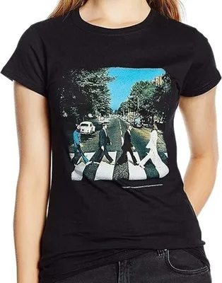 Zdjęcie produktu dla The Beatles Vintage Abbey Road Black S Koszulka