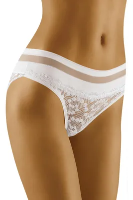 Produktbild von Wolbar wb404 dame slip unterhose unterwäsche normaler bund , weiß, xl