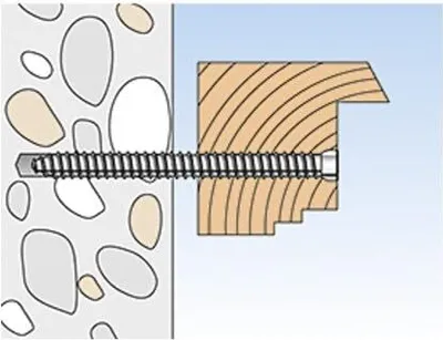 Immagine prodotto di Fischer 100x vite per serramenti FFSZ 7,5 x 252 mm T30 - 532920
