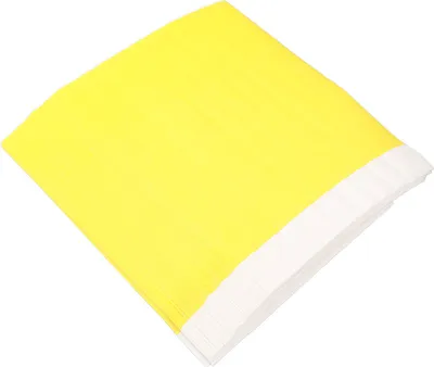 Zdjęcie produktu dla 500PCS Papierowa opaska na nadgarstek Żółte bransoletki Jednorazowe wodoodporne, odporne na rozdarcie papierowe opaski na rękę na imprezy imprezowe