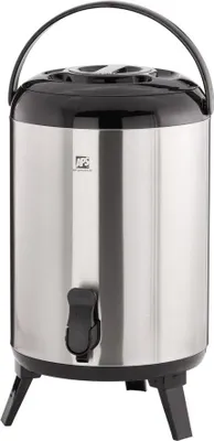 Produktbild von APS 10788 Iso-Dispenser, Edelstahl/Kunststoff (ABS), für heiße und kalte Getränke, 9,5 Liter, Ø 24 cm, Höhe 42 cm