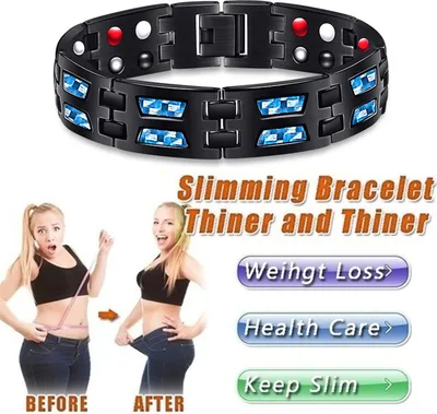Produktbild von Therapie-Armband, magnetisch, verstellbar, Schmuck, Anti-Ermüdungs-Galvanik-Armband für das Büro