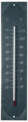Image de Esschert Design Thermomètre en ardoise classique ; LS006