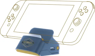 Image de Freaks and Geeks 2-in-1 Charging Dock & Stand, Design Hogwarts Legacy, Couleur:Bleu