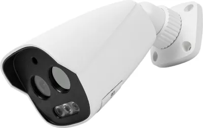 Productafbeelding van PNI IP5422 videobewakingscamera, 5 MP, warmtebeeld 720P, PoE, 12 V, AI-functies, microSD-kaartsleuf, ONVIF, IP66