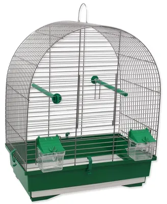Zdjęcie produktu dla Klatka dla ptaków Jewel KS8 40x25,5x47,5cm szaro-zielona