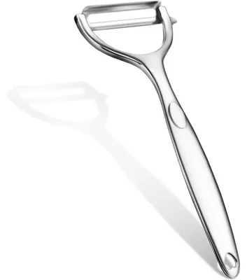 Produktbild von Universalschäler Sparschäler Edelstahl Y-Förmig für Gemüse & Obst Silber