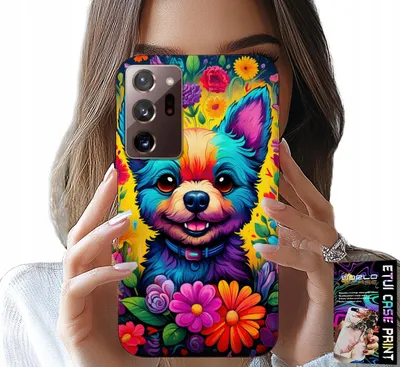 Produktbild von Fall Für Samsung Note 20 Ultra - Florale Muster Hund Hund York Zurück
