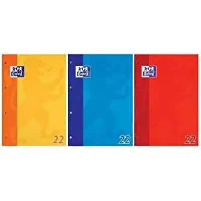 Produktbild von Oxford Schulblock DIN A4 50 Blatt kopfgeleimt Lineatur 20 (1 Stück)